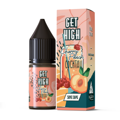 Жидкость Get High 10мл (Cherry Peach Cocktail) на солевом никотине