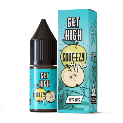 Жидкость Get High 10мл - Squeezy Apple на солевом никотине