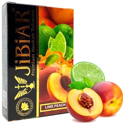 Табак для кальяна JiBiAR 50g (Lime Peach) Лайм Персик
