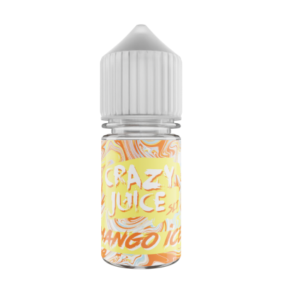 Жидкость Crazy Juice 30мл - Mango Ice на солевом никотине
