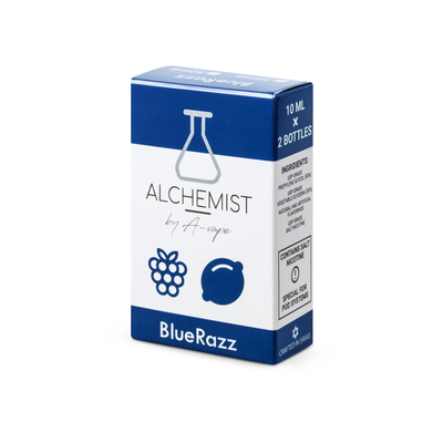 Жидкость Alchemist Salt 10мл - Blue Razz на солевом никотине