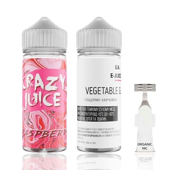 Набор Crazy Juice 120мл (Raspberry)