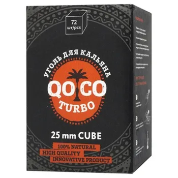 Вугілля для кальяну Qoco Turbo