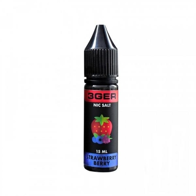 Жидкость 3Ger Salt 15мл - Strawberry Berry на солевом никотине