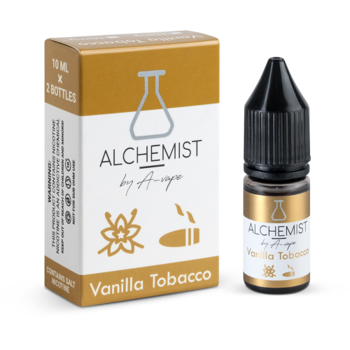 Жидкость Alchemist Salt 10мл - Vanilla Tobacco на солевом никотине