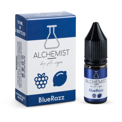 Жидкость Alchemist Salt 10мл - Blue Razz на солевом никотине