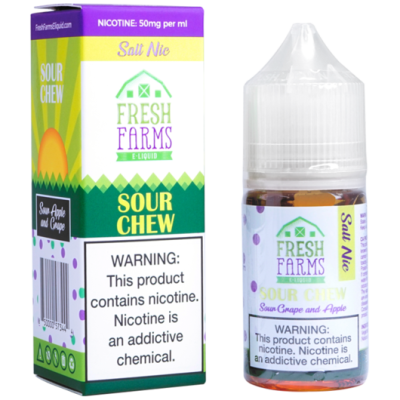 Жидкость Fresh Farms Salt 30мл - Sour Chew на солевом никотине