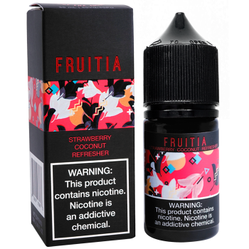 Fruitia Salt 30мл - Strawberry Coconut Refresher
