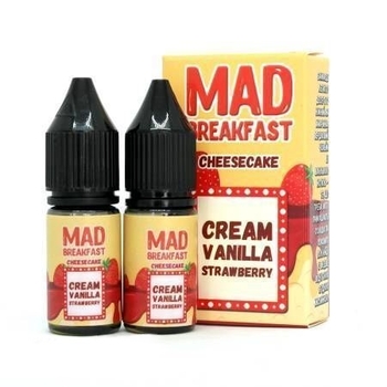 Mad Breakfast Salt 10мл - Strawberry Cheesecake