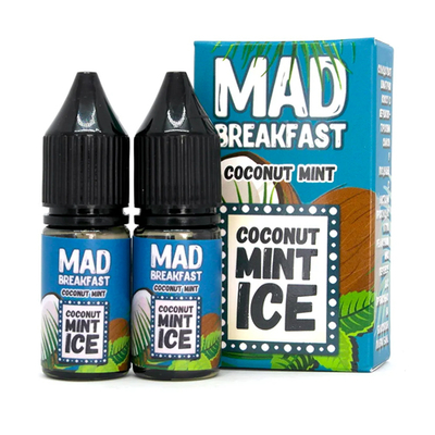 Жидкость Mad Breakfast Salt 10мл - Coconut Mint на солевом никотине