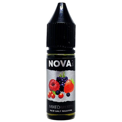 Жидкость Nova Salt 15мл - Mixed & Berries на солевом никотине