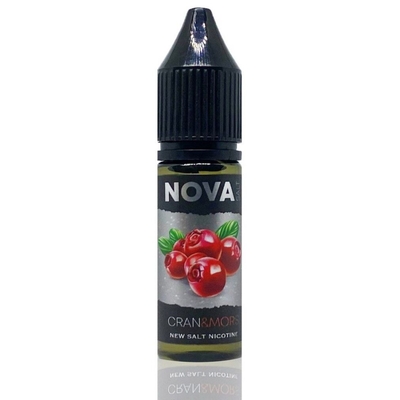 Жидкость Nova Salt 15мл - Cranberry & Mors на солевом никотине