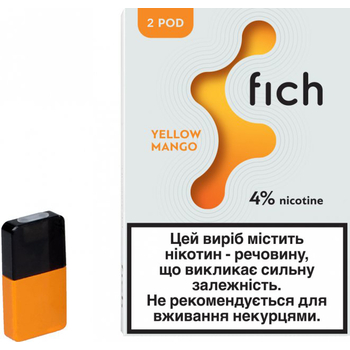 Картриджи Fich (Yellow Mango) 4%
