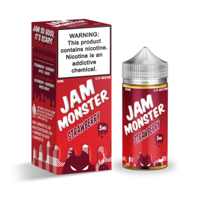 Премиум жидкость Jam Monster 100мл - Strawberry