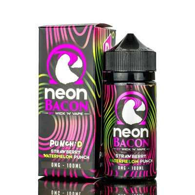 Премиум жидкость Neon Bacon 100мл - Punch'D
