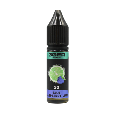 Жидкость 3Ger Salt 15мл - Blue Raspberry Lime на солевом никотине