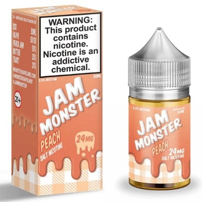 Жидкость Jam Monster Salt 30мл - Peach на солевом никотине